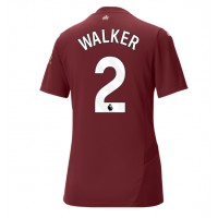 Manchester City Kyle Walker #2 Fußballbekleidung 3rd trikot Damen 2024-25 Kurzarm